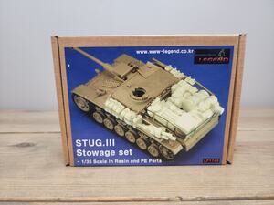 Legend 1/35 Resin PE Detail Parts Set WWII German Tank STUG.III Stowage LF1149